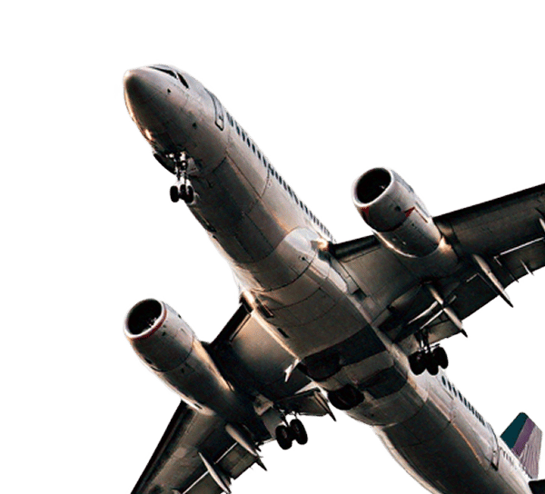 .Jet aeroplane taking off