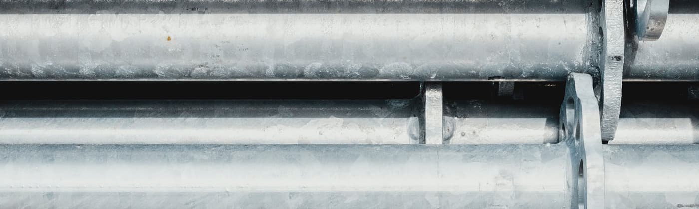 Metal sample used in erosion modeling