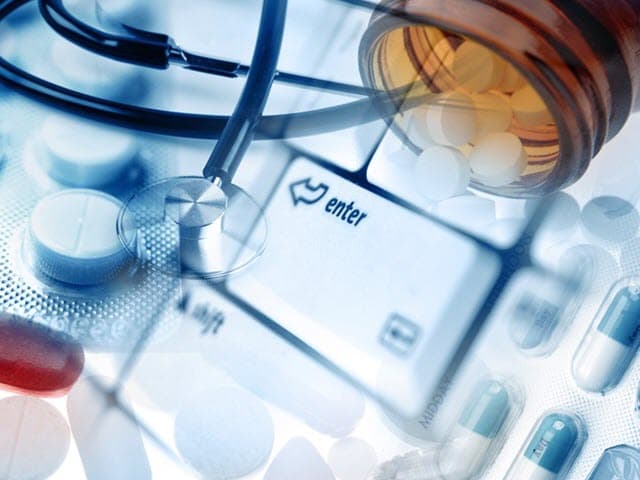 Element pharmaceutical testing scientist with laboratory equipment for drug development and compliance